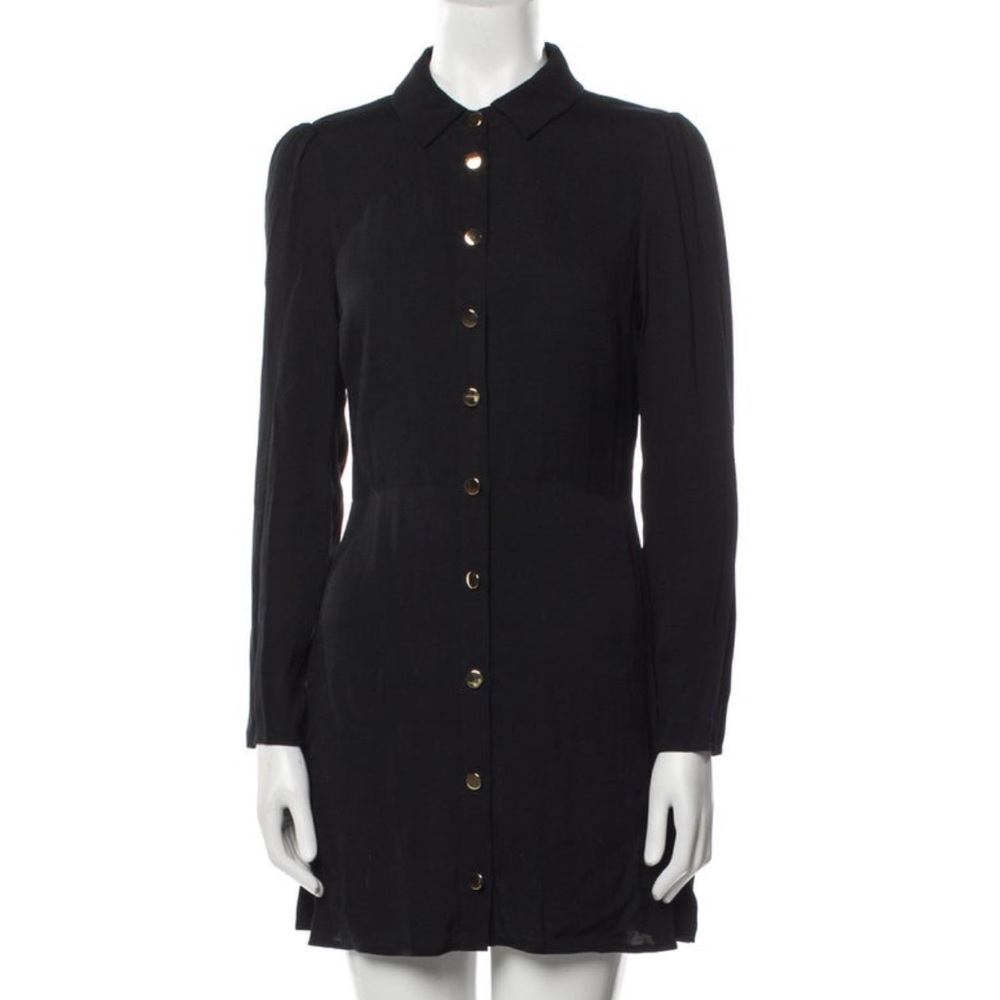Reformation Hugh Collared Mini Dress size 4